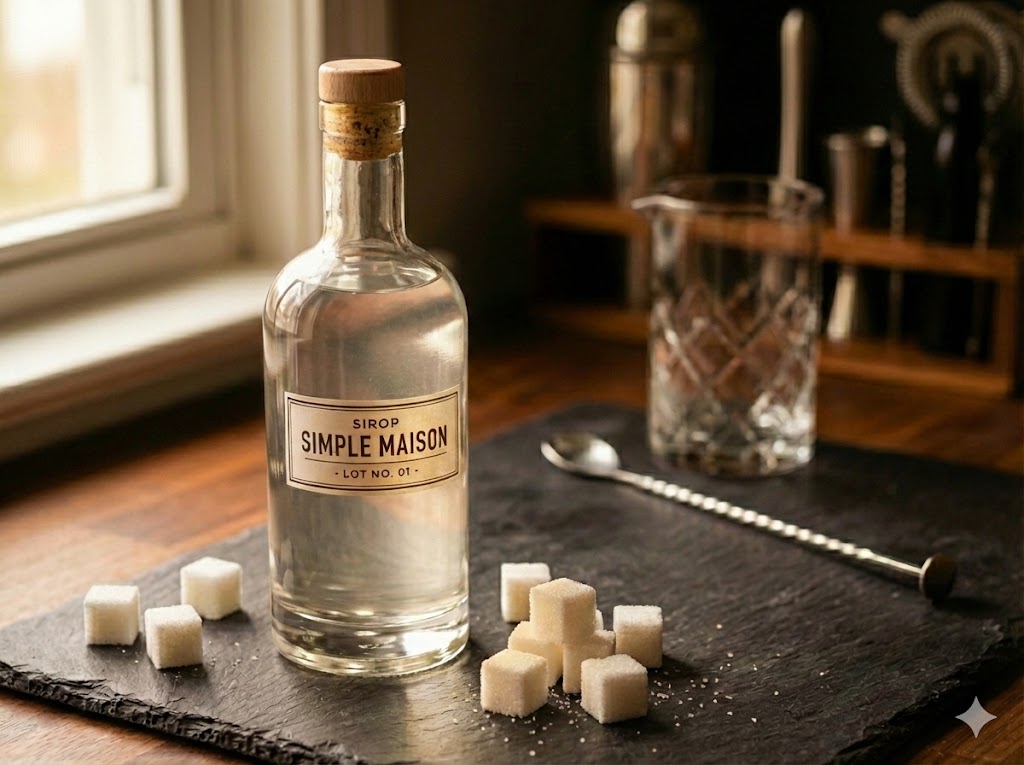 sirop simple maison