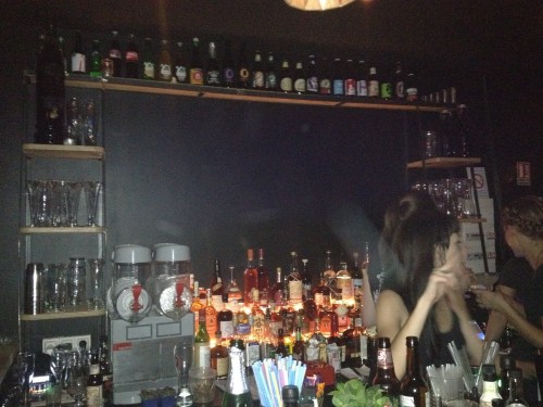 Le bar du Glass