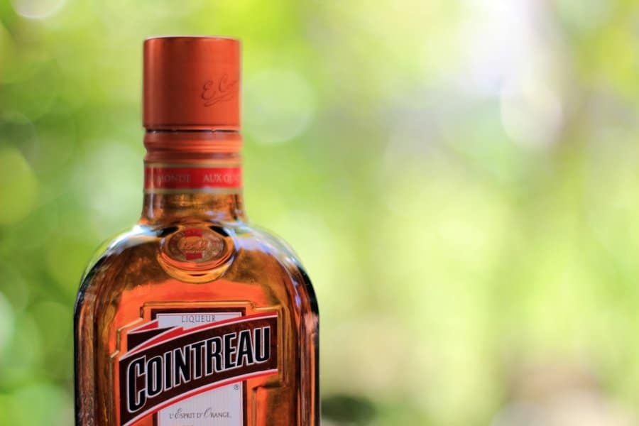 La fameuse bouteille carrée de Cointreau
